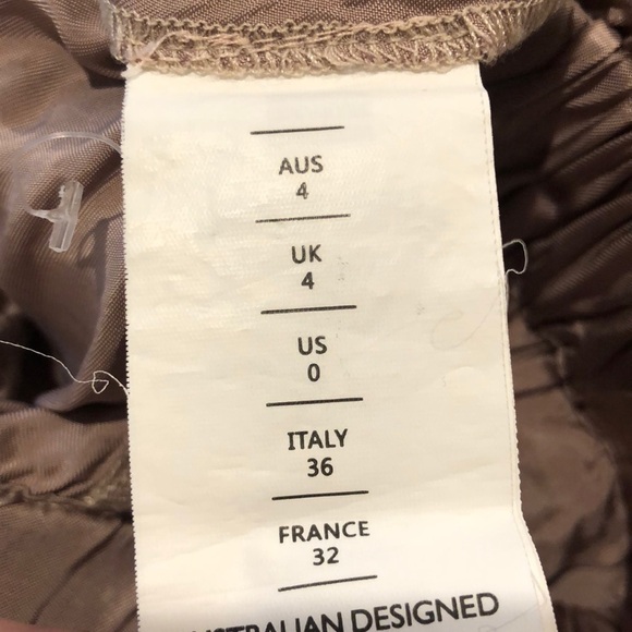 Nicholas Emma Jumpsuit  Satin Long Sleeve Size 0 - Picture 9 of 10